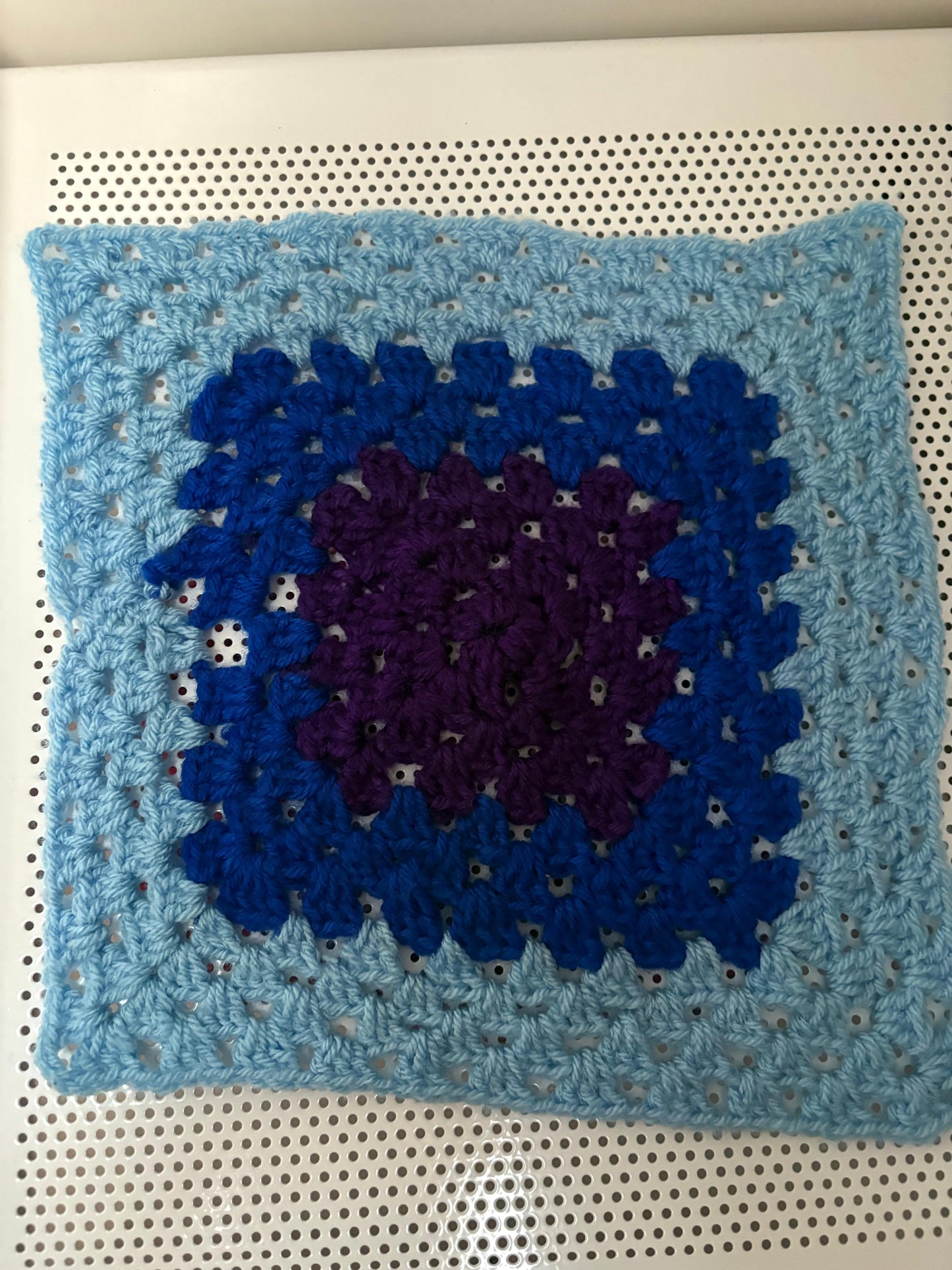 Tri-Colour Granny Square